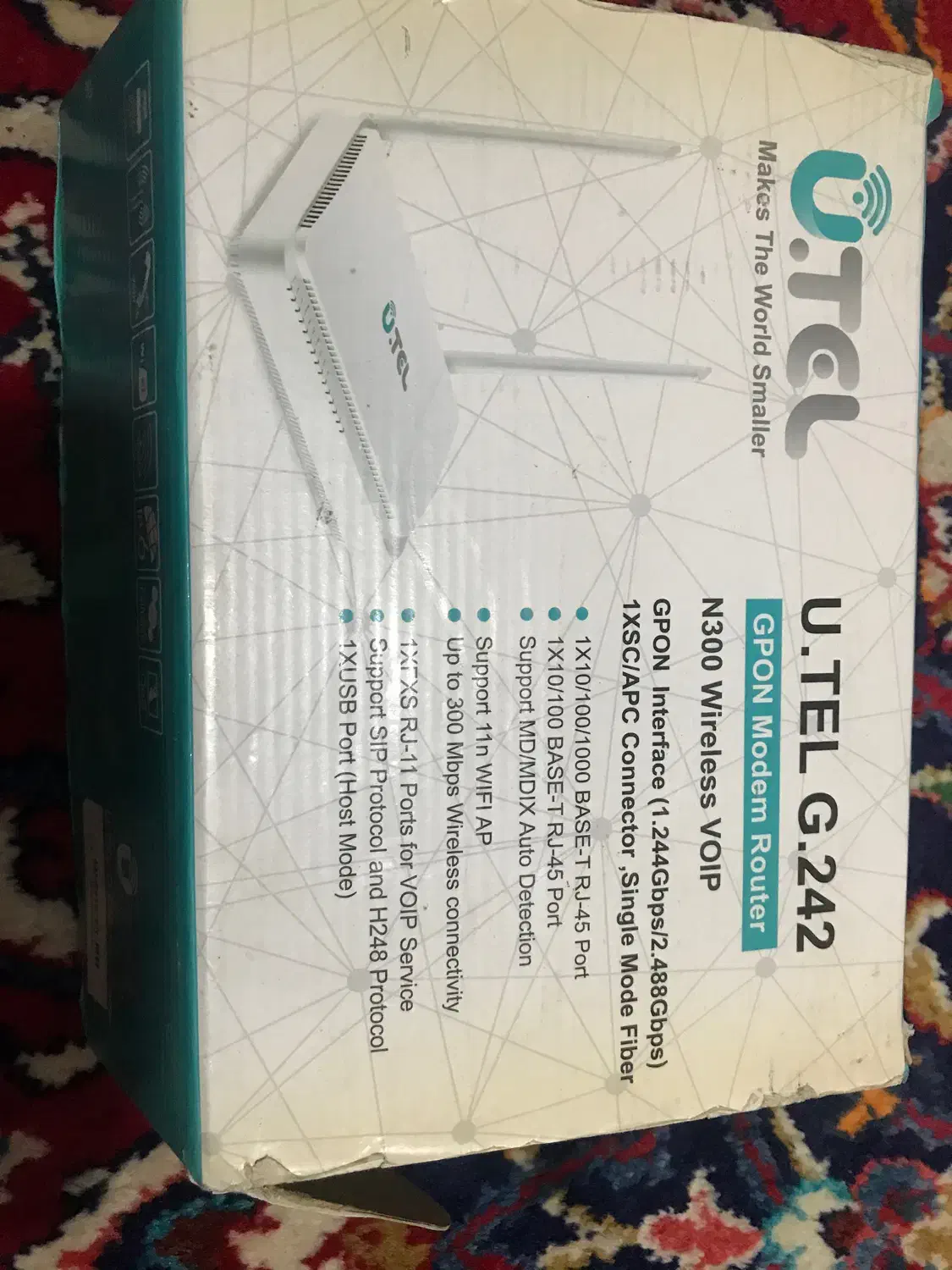 مودم فیبر نوری یوتل جی ۲۴۲|مودم و تجهیزات شبکه|همدان, |دیوار