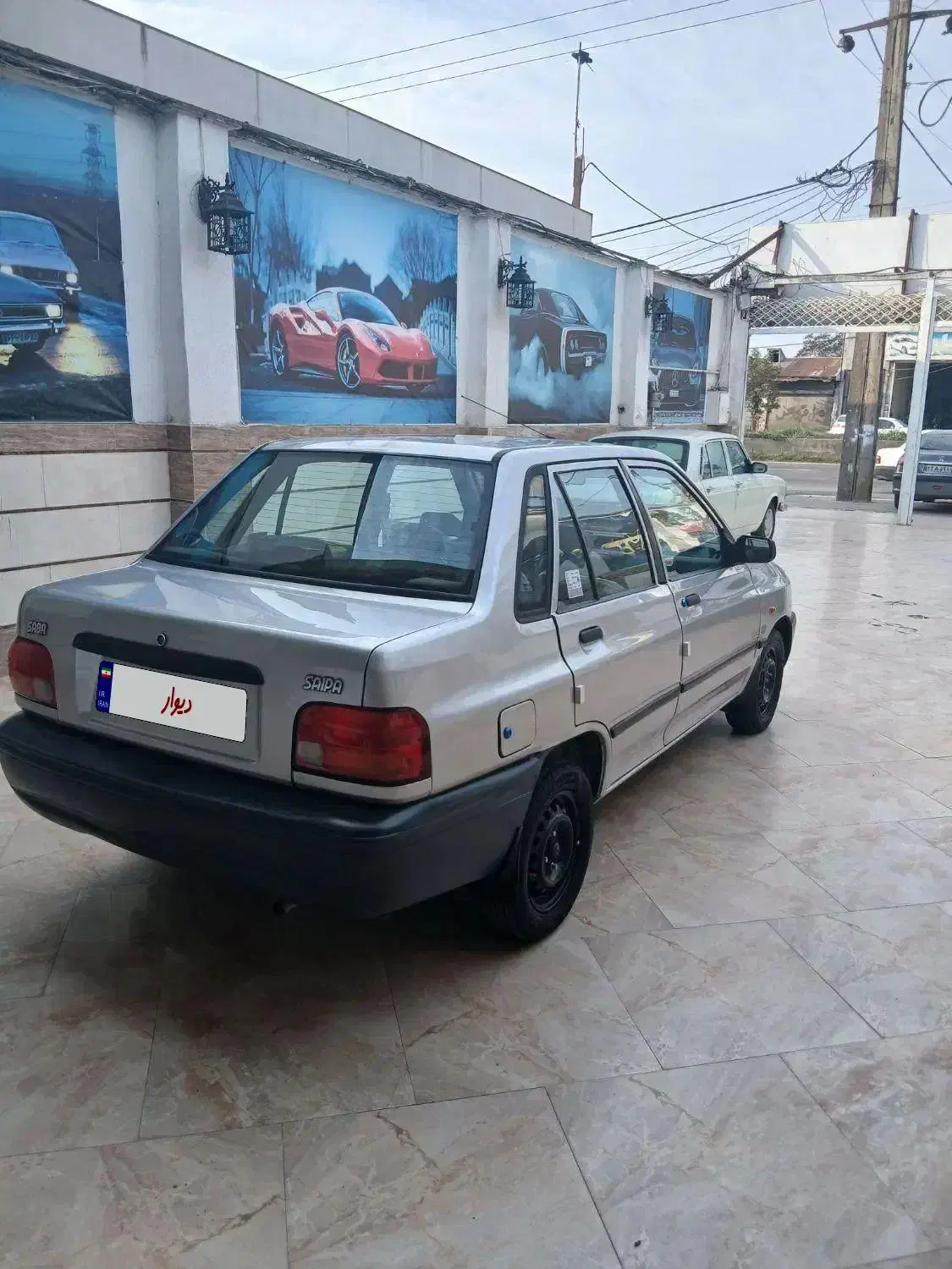 پراید مدل ۸۹ دوگانه کارخانه|خودرو سواری و وانت|رشت, عینک|دیوار