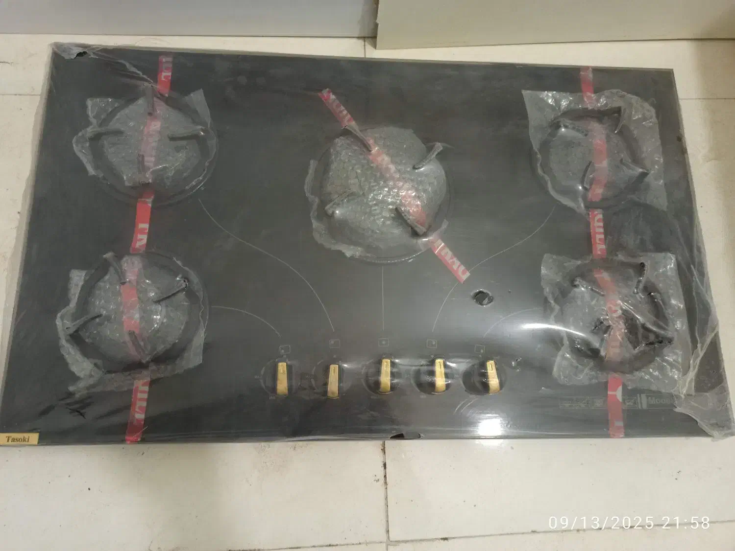 گاز صفحه ای شیشه ای نو|اجاق گاز و لوازم برقی پخت‌وپز|گرگان, |دیوار