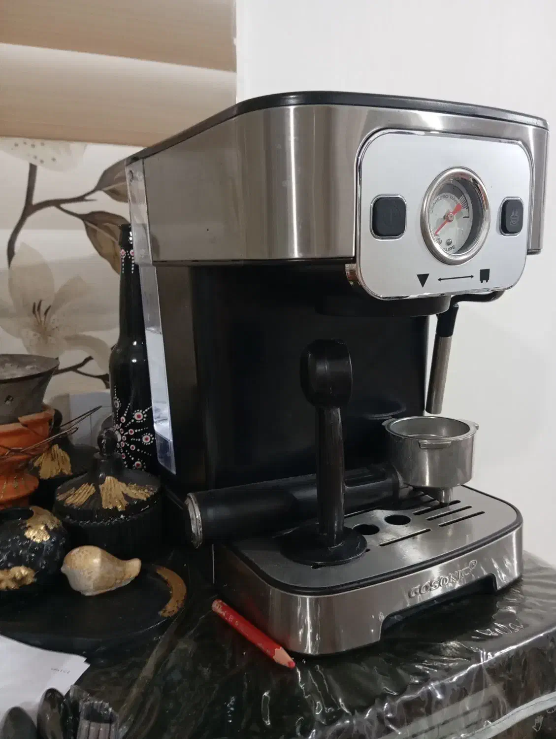 قهوه ساز و اسپرسو سازگاسونیک در حد نو|سماور، چای‌ساز، قهوه‌ساز|تربت‌حیدریه, رضاشهر|دیوار