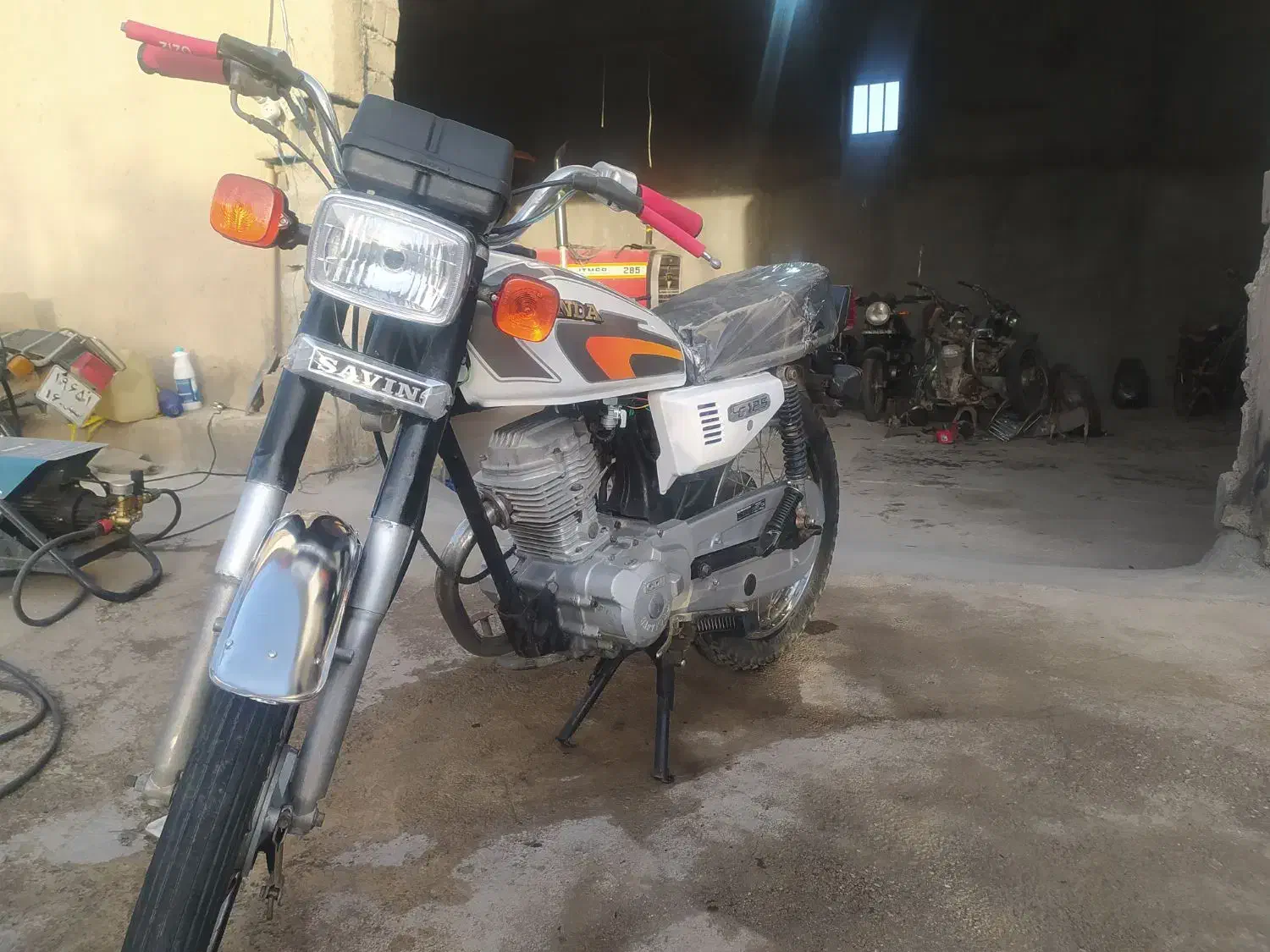 125مدل80 انجین هارتفورد بوبین روغنی|موتورسیکلت|قم, نیروگاه|دیوار