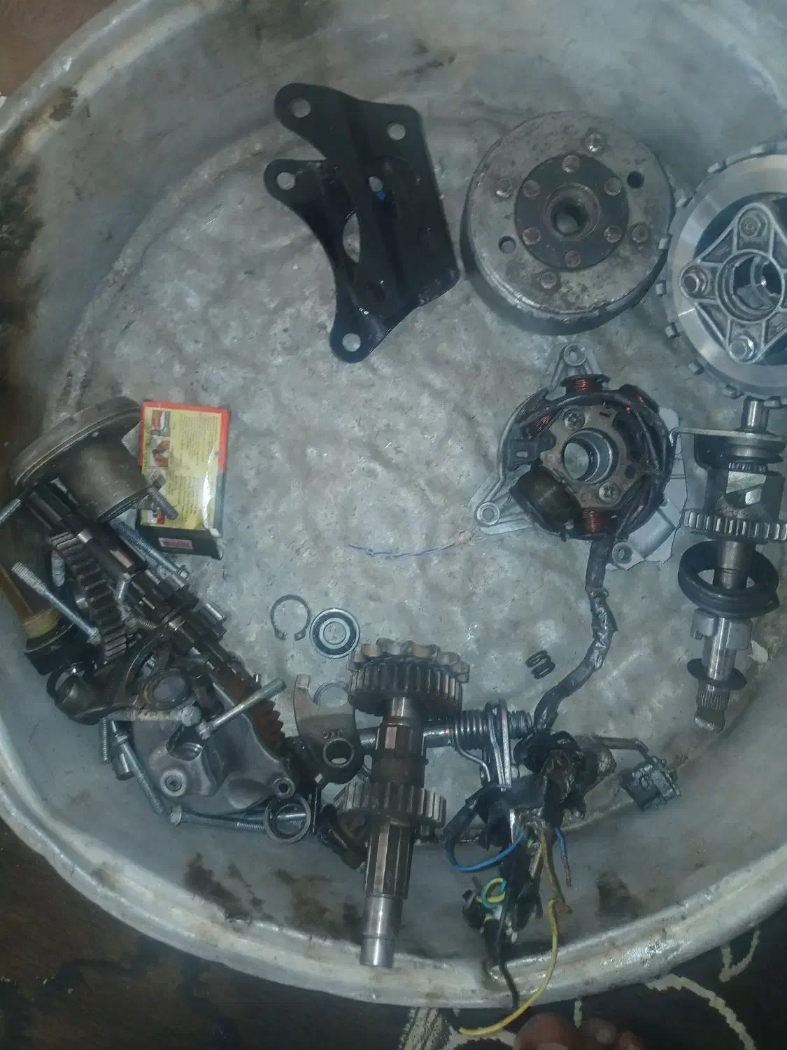 فروش موتور ۱۲۵مزایدی|موتورسیکلت|میناب, |دیوار