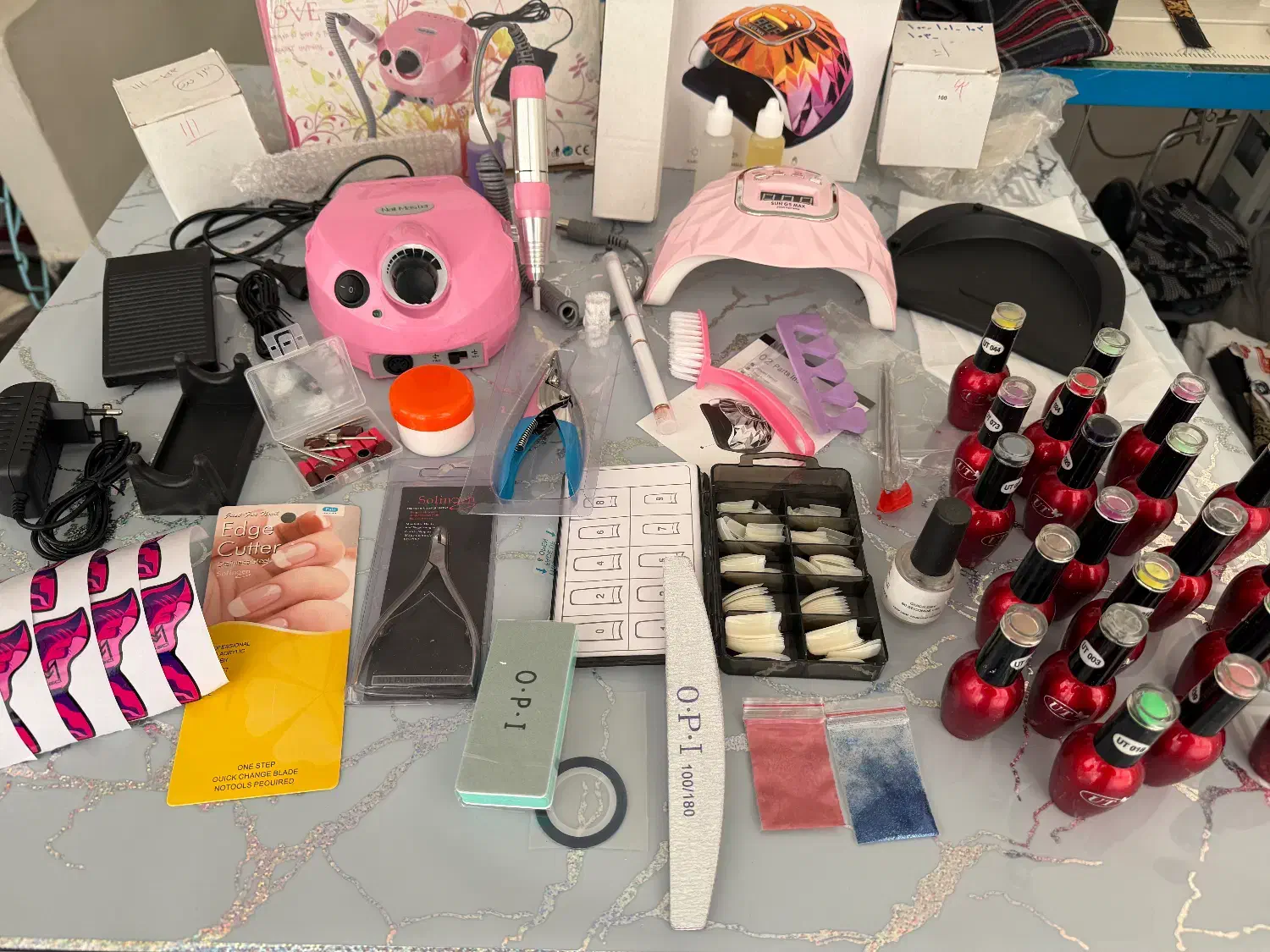 وسایل لوازم کاشت ترمیم ناخن گارانتیدارمخصوص سالن|آرایشی، بهداشتی، درمانی|تهران, بریانک|دیوار