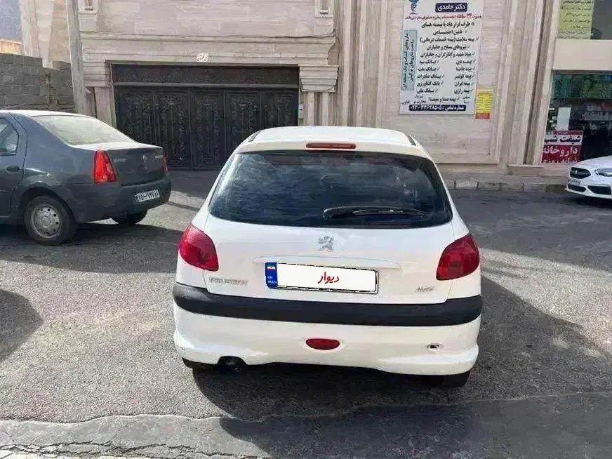 پژو ۲۰۶ تیپ ۲|خودرو سواری و وانت|مهدی شهر, |دیوار