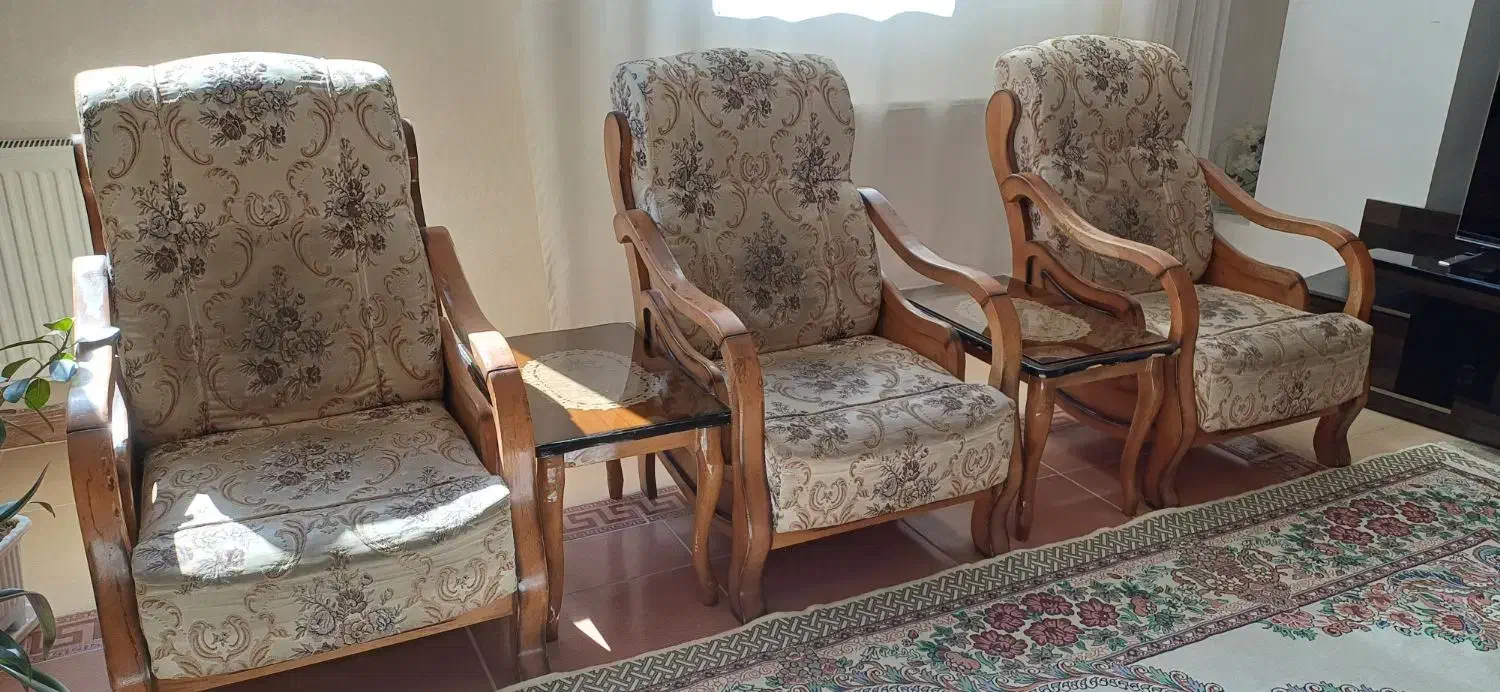 مبل ۸ نفره|مبلمان خانگی و میز عسلی|شهرکرد, |دیوار