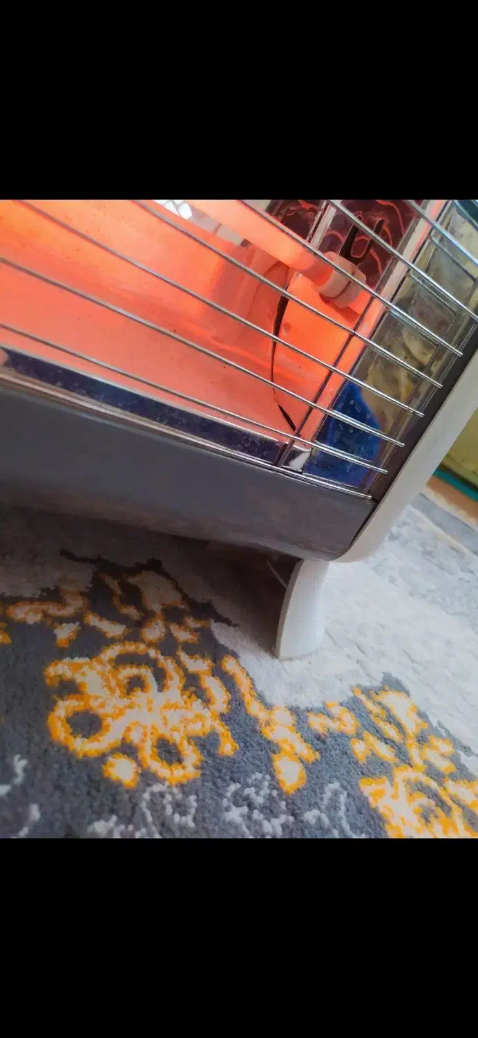 بخاری برقی فن دار بــِرند بــَرفاب|بخاری، هیتر، شومینه|بافق, |دیوار