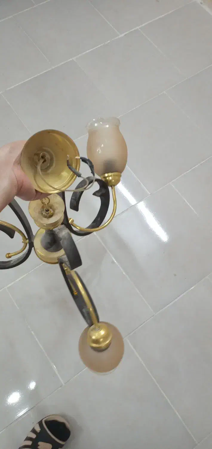 لوستر|لوستر و چراغ آویز|مشهد, خواجه ربیع|دیوار