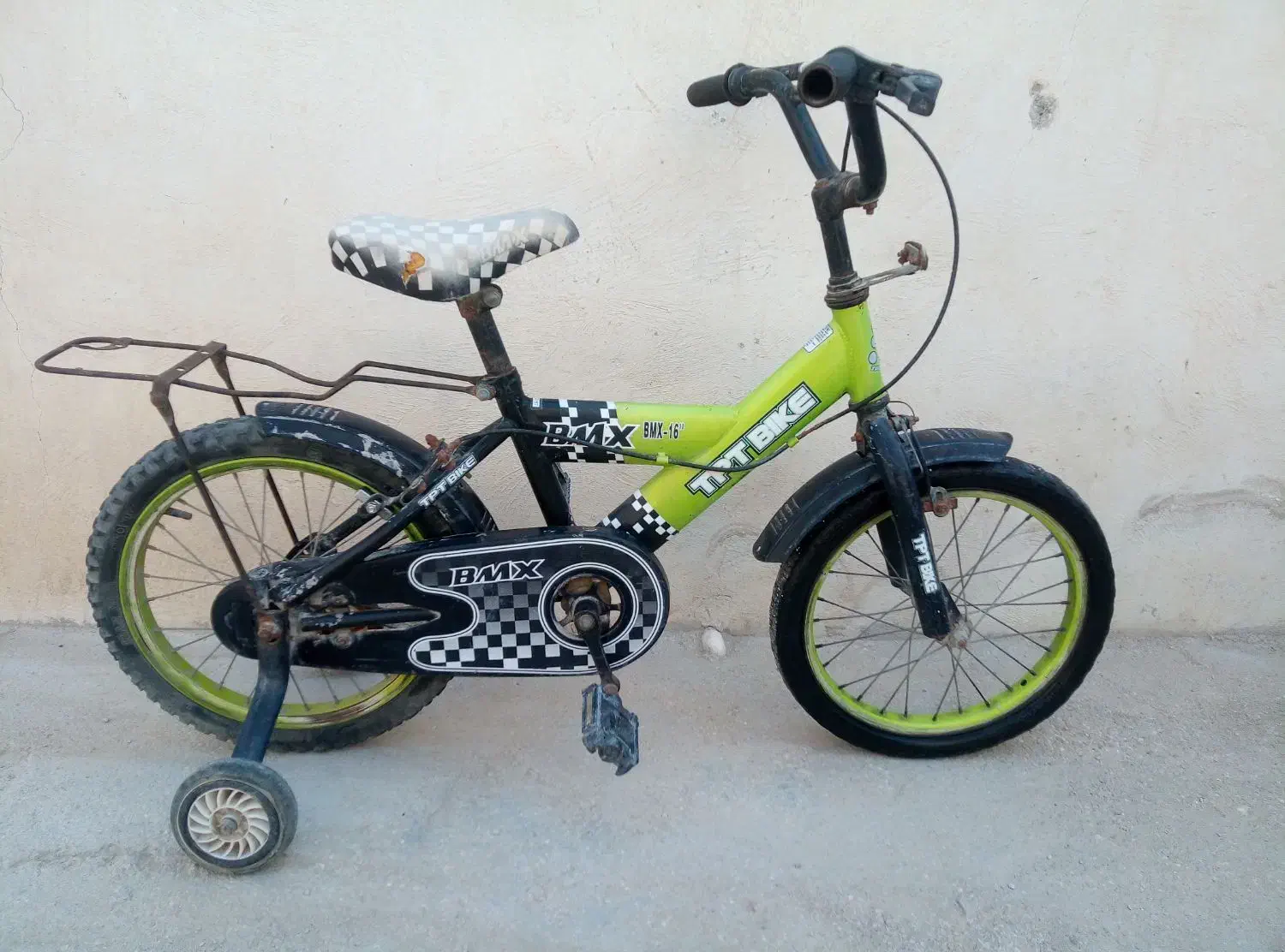 دوچرخه سایز 16سالم اماده استفاده|دوچرخه، اسکیت، اسکوتر|چغادک, |دیوار