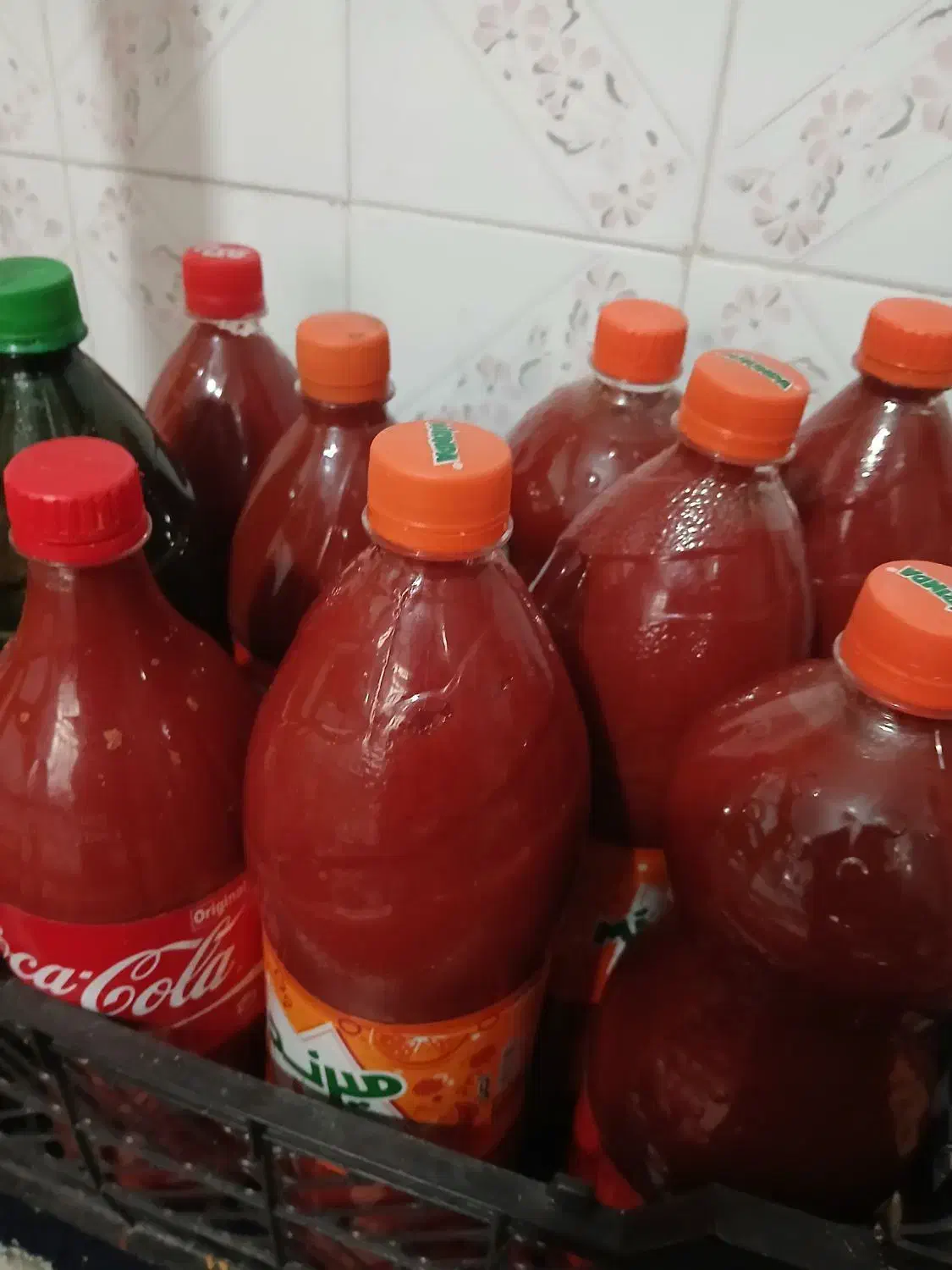 رب گوجه وخرمای بدون شیره شبیه قصب ولی نرمترازقصبه|خوردنی و آشامیدنی|رستم, |دیوار