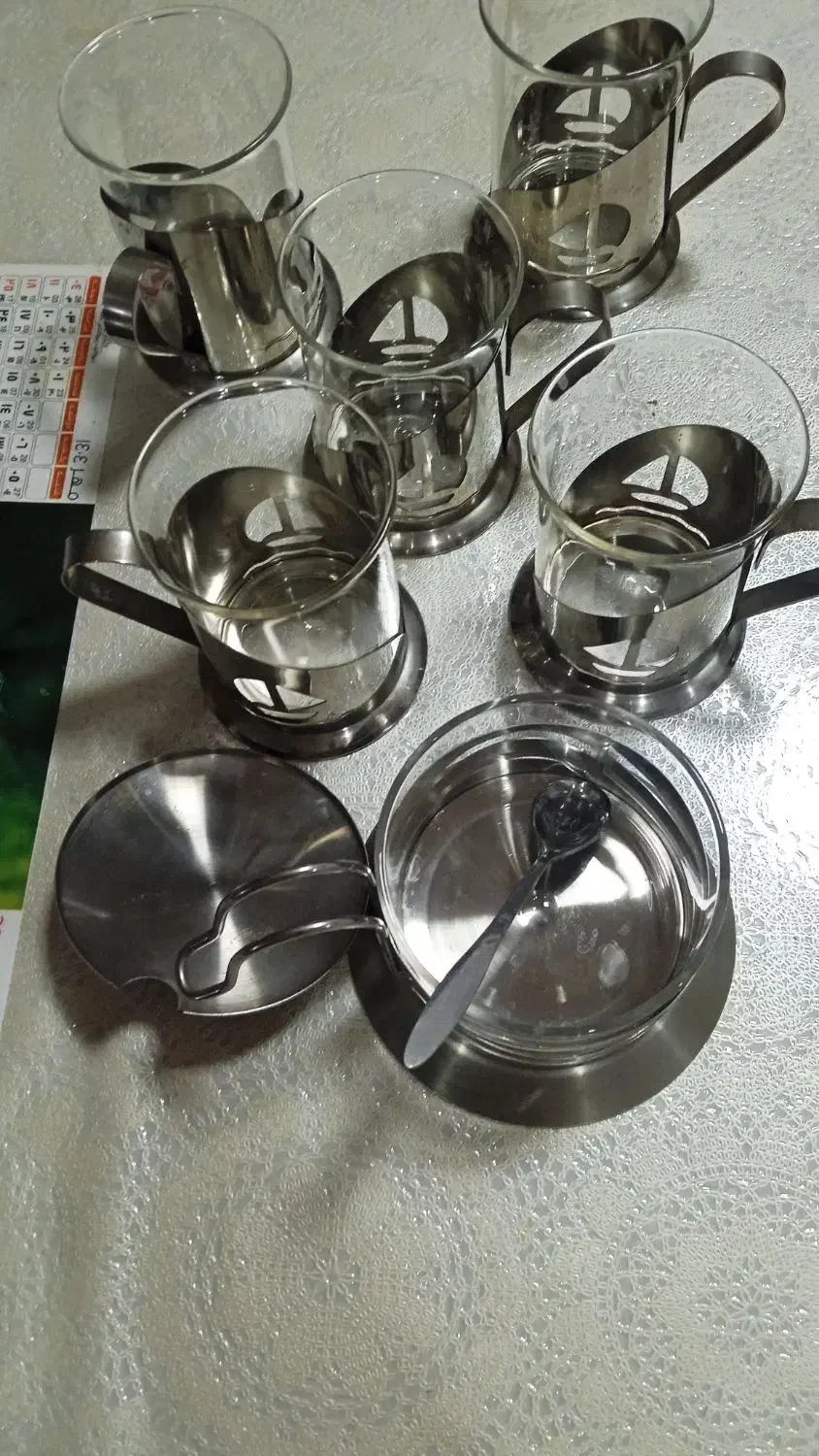 چای خوری|ظروف سرو و پذیرایی|گلبهار, شهر جدید گلبهار|دیوار