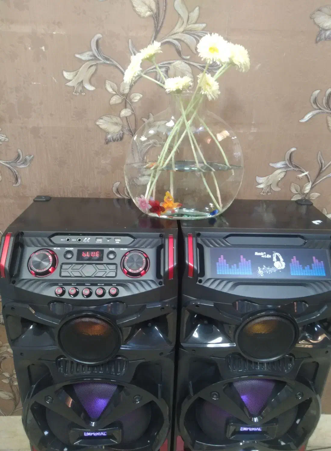 اسپیکر امپریال دارای میکروفون و دیجی|سیستم صوتی خانگی|کرج, گوهردشت|دیوار