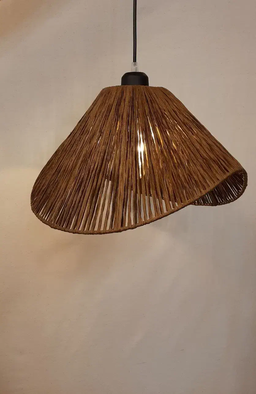 چراغ آویز/لوستر/مدرن/رافیا/مینیمال|لوستر و چراغ آویز|تهران, فردوسی|دیوار