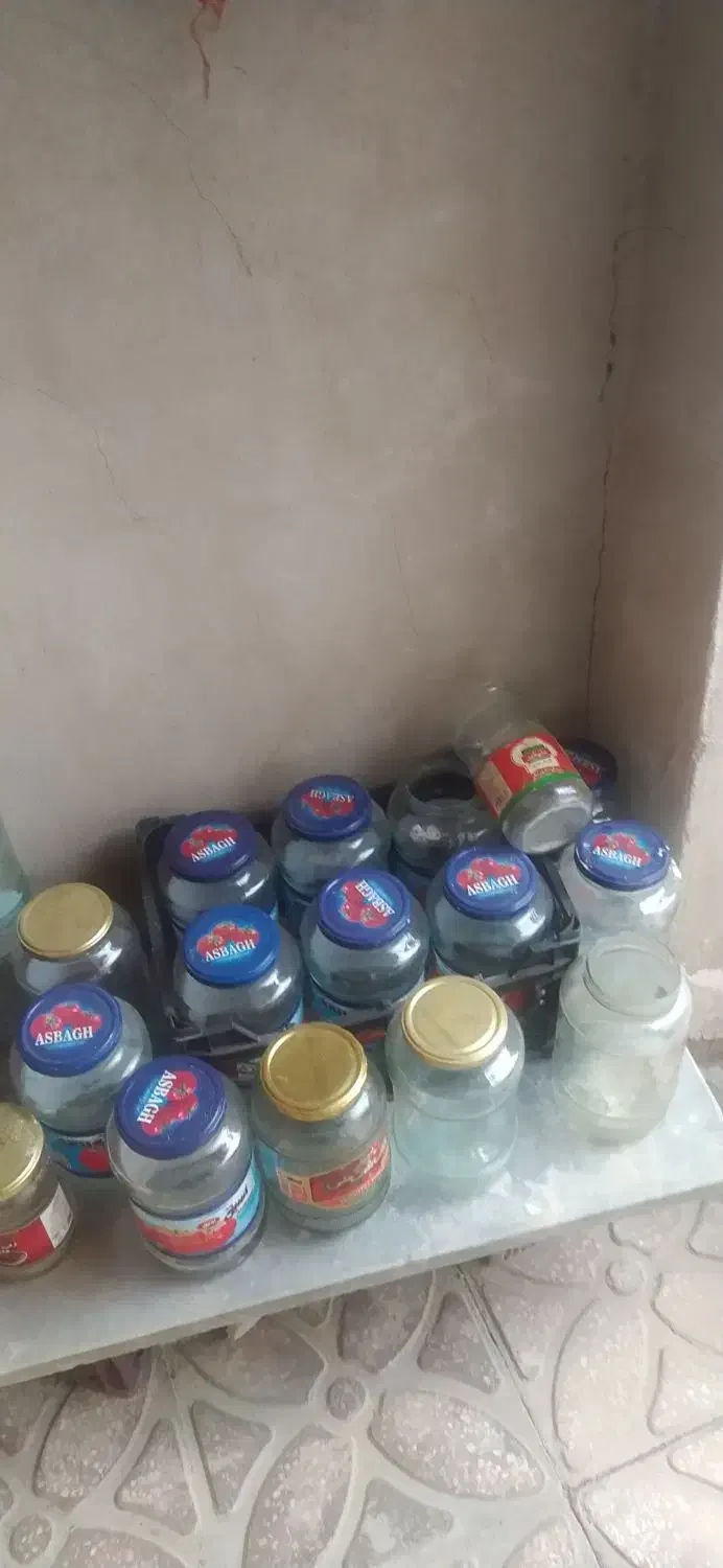 شیشه رب|ظروف نگهدارنده، پلاستیکی، یک‌بارمصرف|مریوان, |دیوار