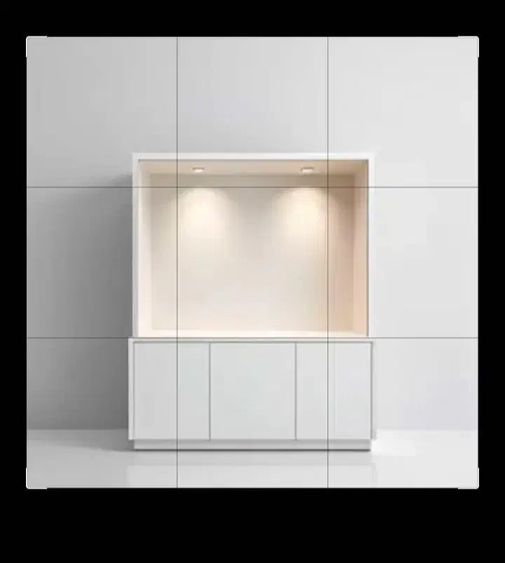 فوری/ویترین مغازه MDF درجه ۱/نصف هزینه ساخت|فروشگاه و مغازه|نهاوند, |دیوار