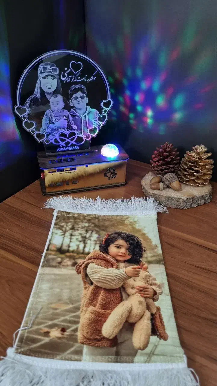 هدیه ماندگاروخاص باعکس عزیزانتون|چراغ خواب و آباژور|رامهرمز, |دیوار