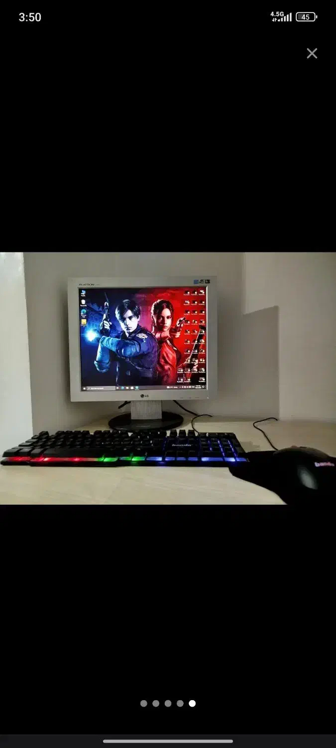 مانیتور ۱۹اینج LG|قطعات و لوازم جانبی رایانه|تالش, هشتپر|دیوار