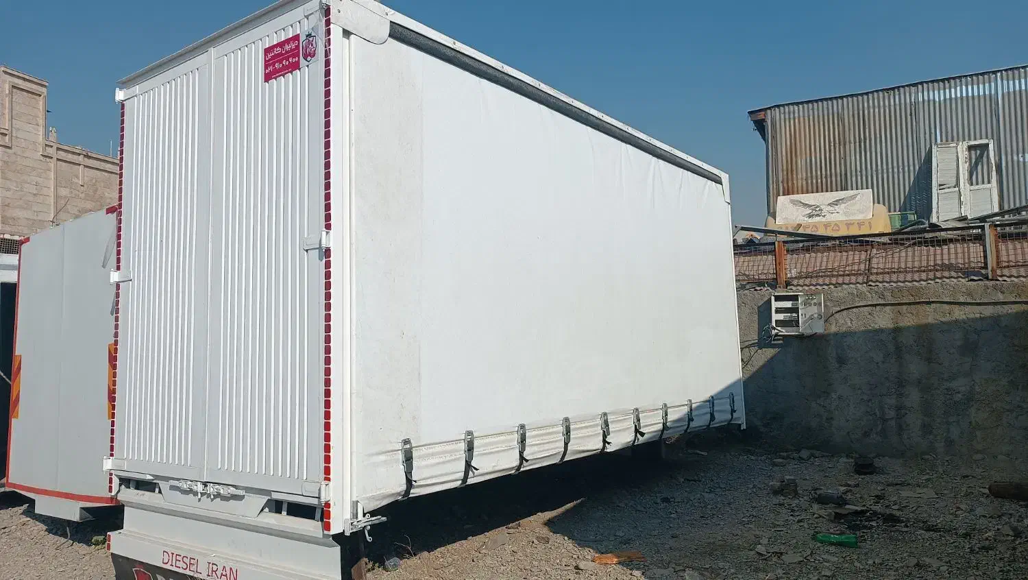 اتاق مسقف چادری ریلی کمربندی|قطعات یدکی و لوازم جانبی|اسلامشهر, ملکآباد|دیوار