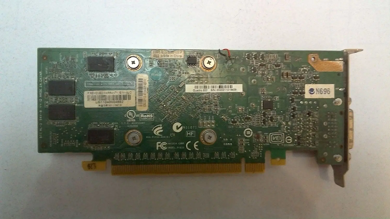 کارت گرافیک کوادرو 600 QUADRO|قطعات و لوازم جانبی رایانه|تهران, سلسبیل شمالی|دیوار