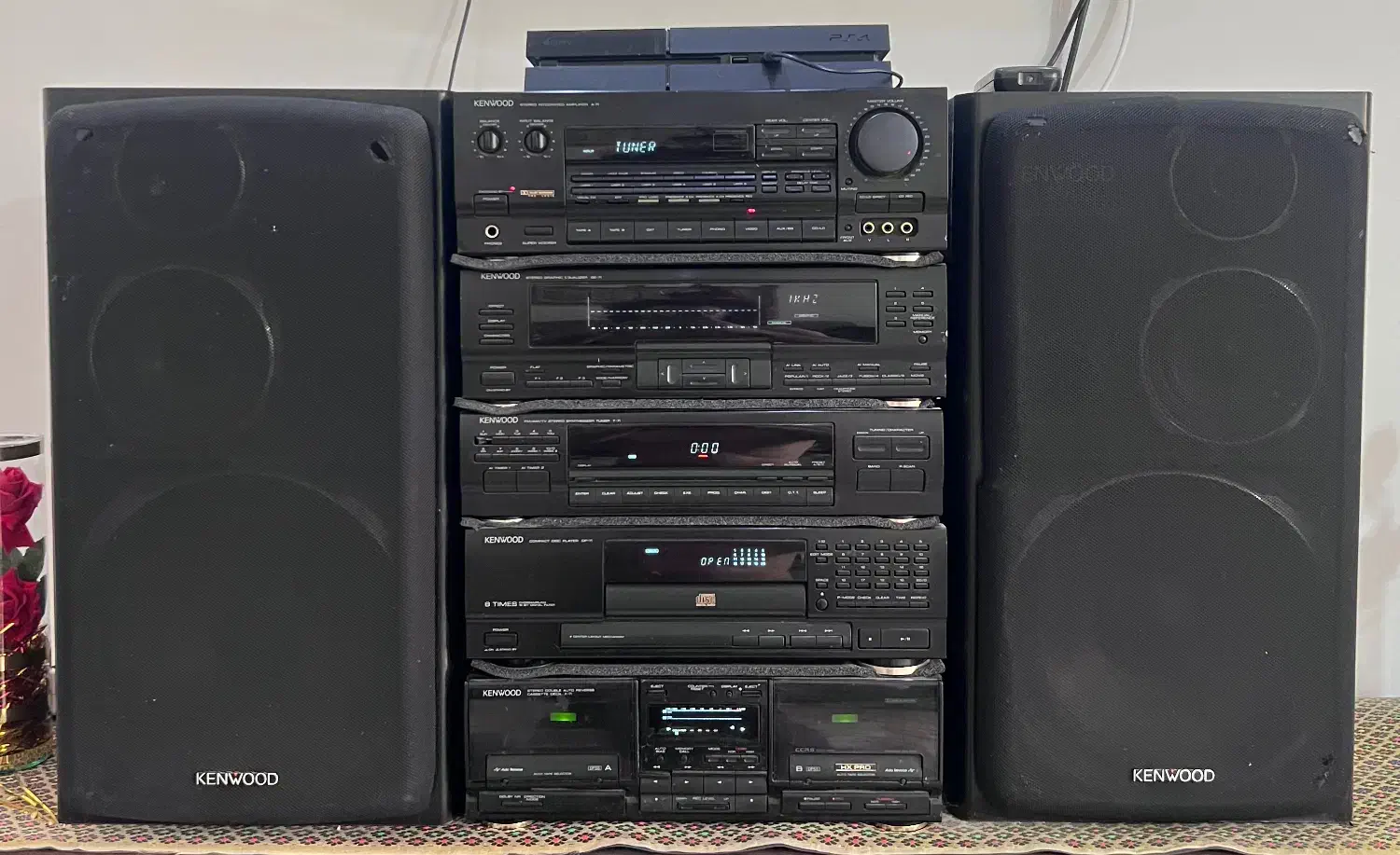 سیستم ۵ طبقه کنوود اصل ژاپن|سیستم صوتی خانگی|تهران, هفت چنار|دیوار