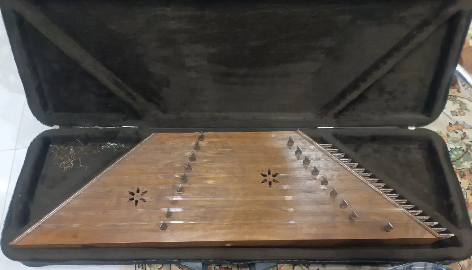 سنتور با مهر ایران  به همراه میز و کیف سنتور|سازهای سنتی|ورامین, ورامین|دیوار