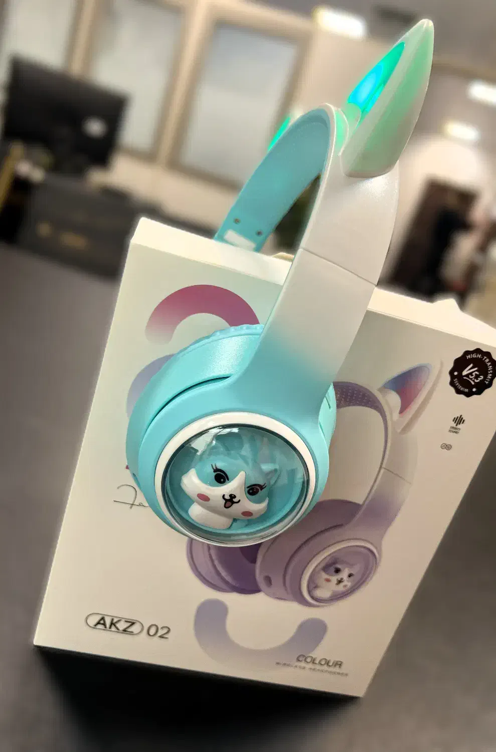 هدست هدفون عروسکی بچگانه مدل AKZ 02|پخش‌کننده همراه|تهران, شیخ هادی|دیوار