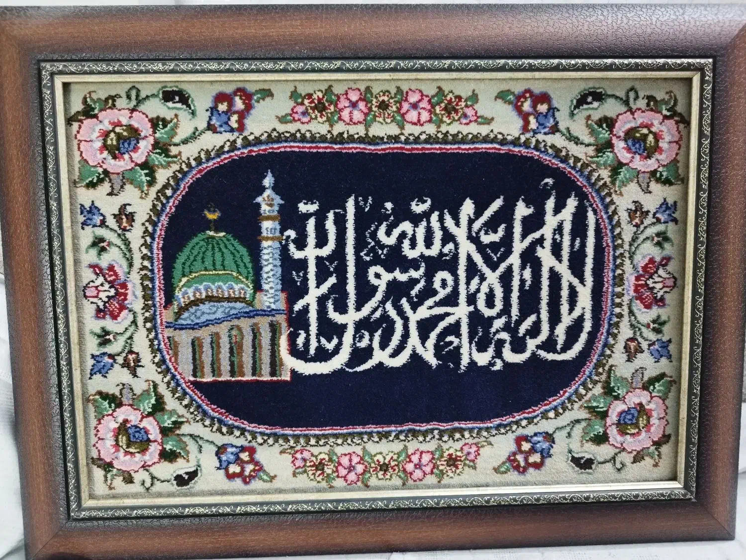 تابلو فرش دست بافت کاشان|تابلو فرش|مشهد, شهید بهشتی|دیوار