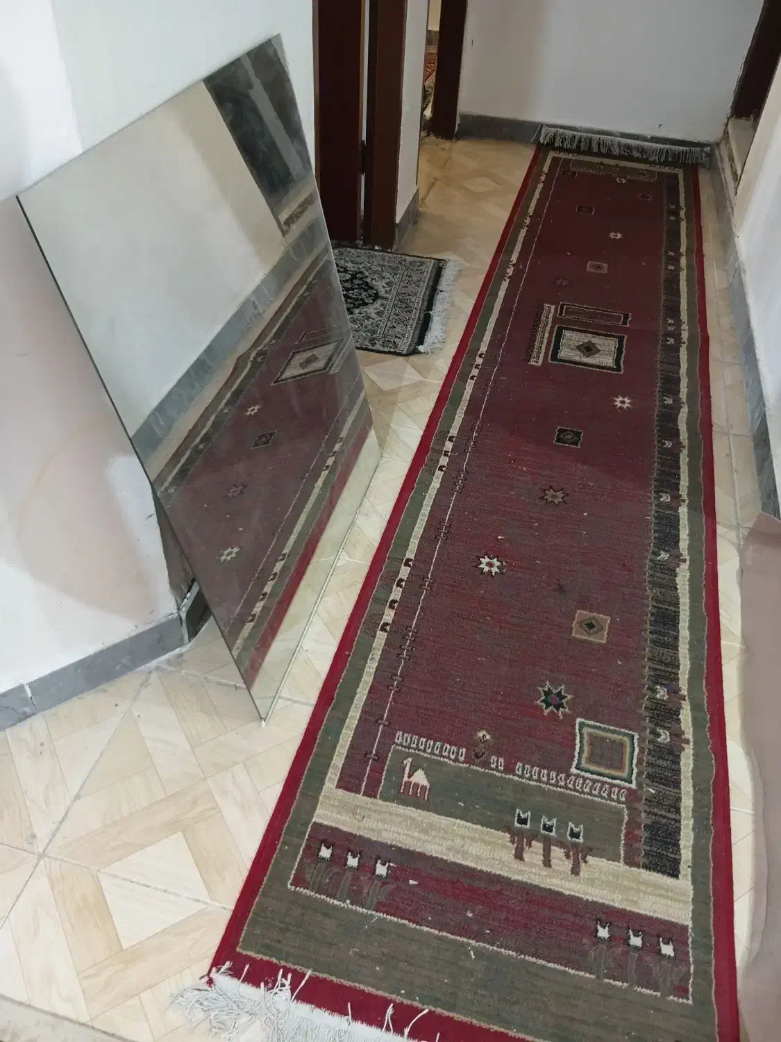 گلیم فرش|گلیم، جاجیم، گبه|دزفول, |دیوار