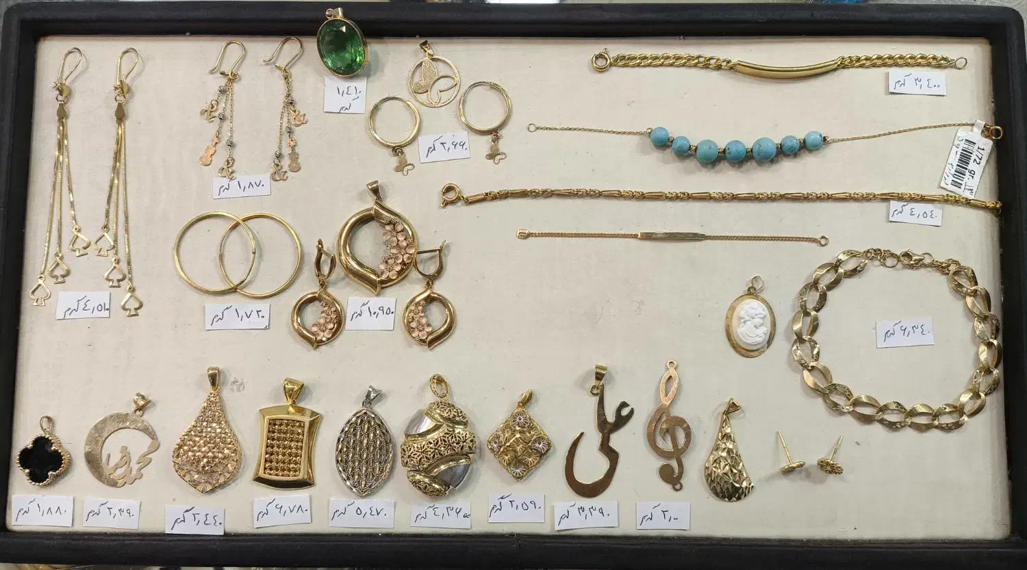 طلا بدون اجرت مناسب سرمایه گذاری|جواهرات|قم, لسانی|دیوار