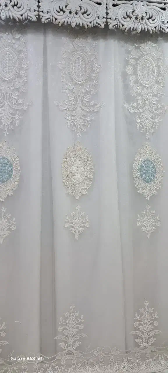 پرده شیک جدید دوخته  سالم سالم|پرده، رانر، رومیزی|قم, شاه سید علی|دیوار