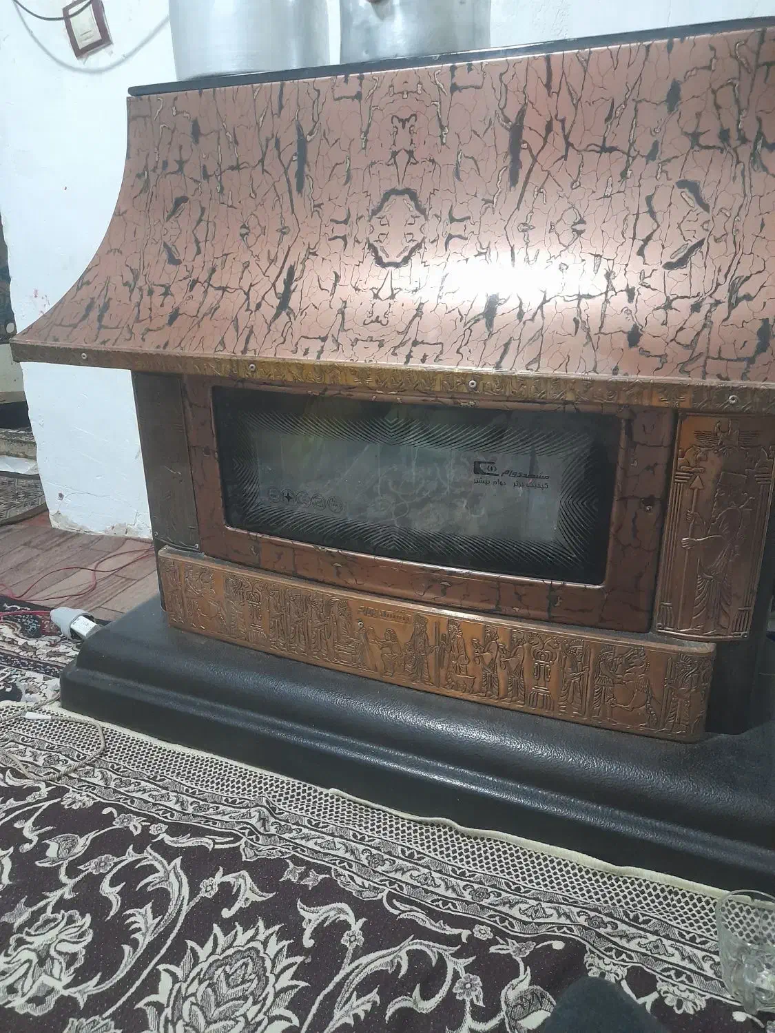 بخاری سالم ومرتب|بخاری، هیتر، شومینه|چناران, |دیوار