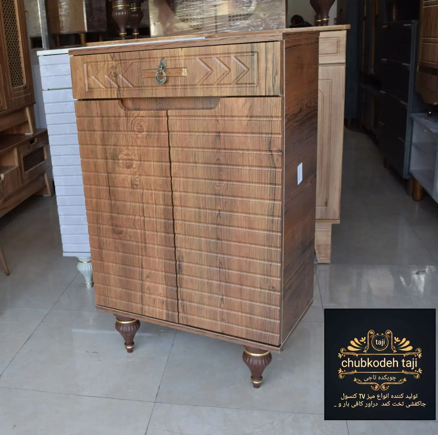 جاکفشی دو درب خط ساده شیگ ارزان فقط 2700|جاکفشی، کمد، دراور|مشهد, یاس|دیوار