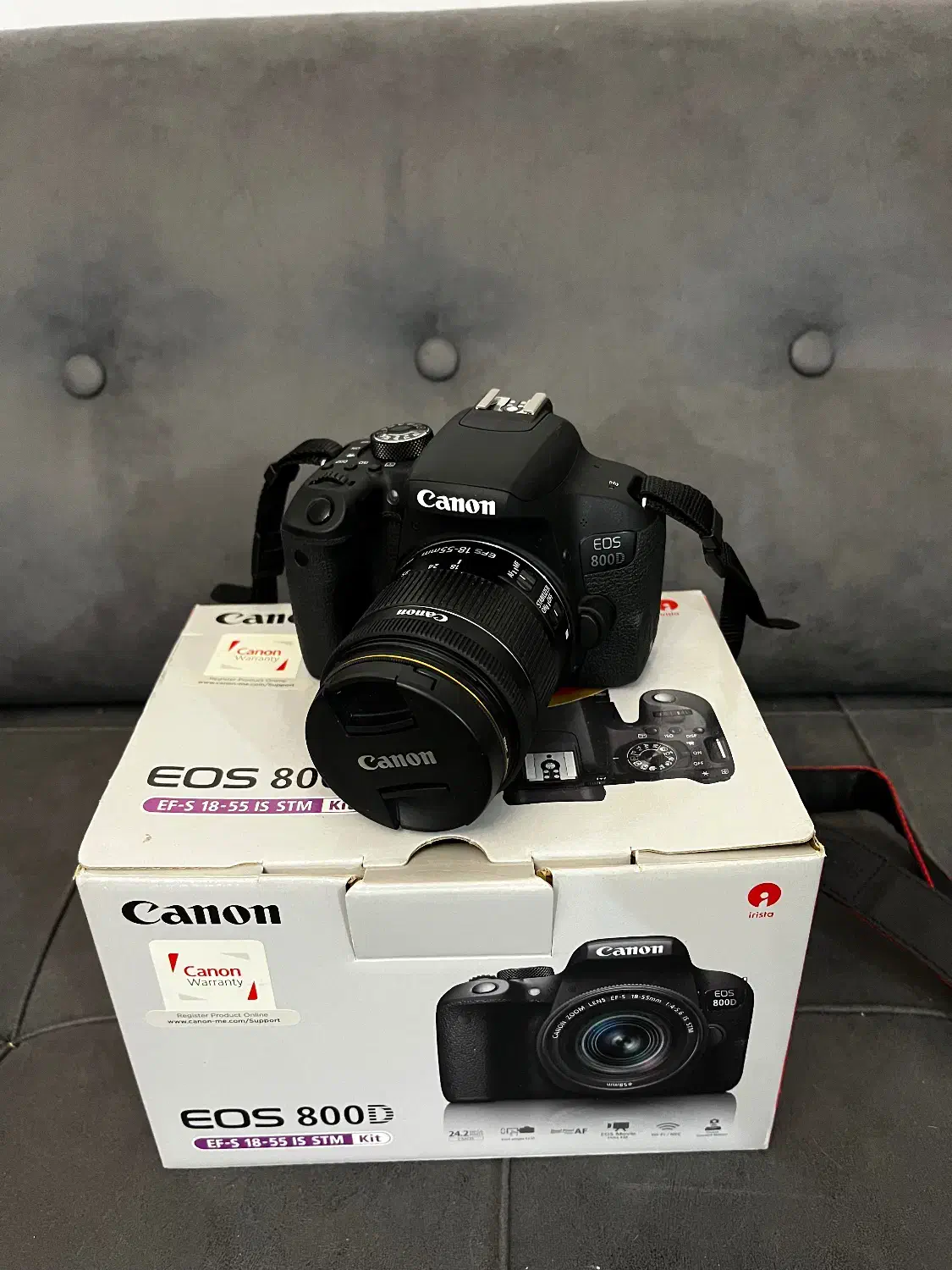 دوربین کنون eos 800d + لنز 55-18 mm|دوربین عکاسی و فیلم‌برداری|تهران, دریا|دیوار