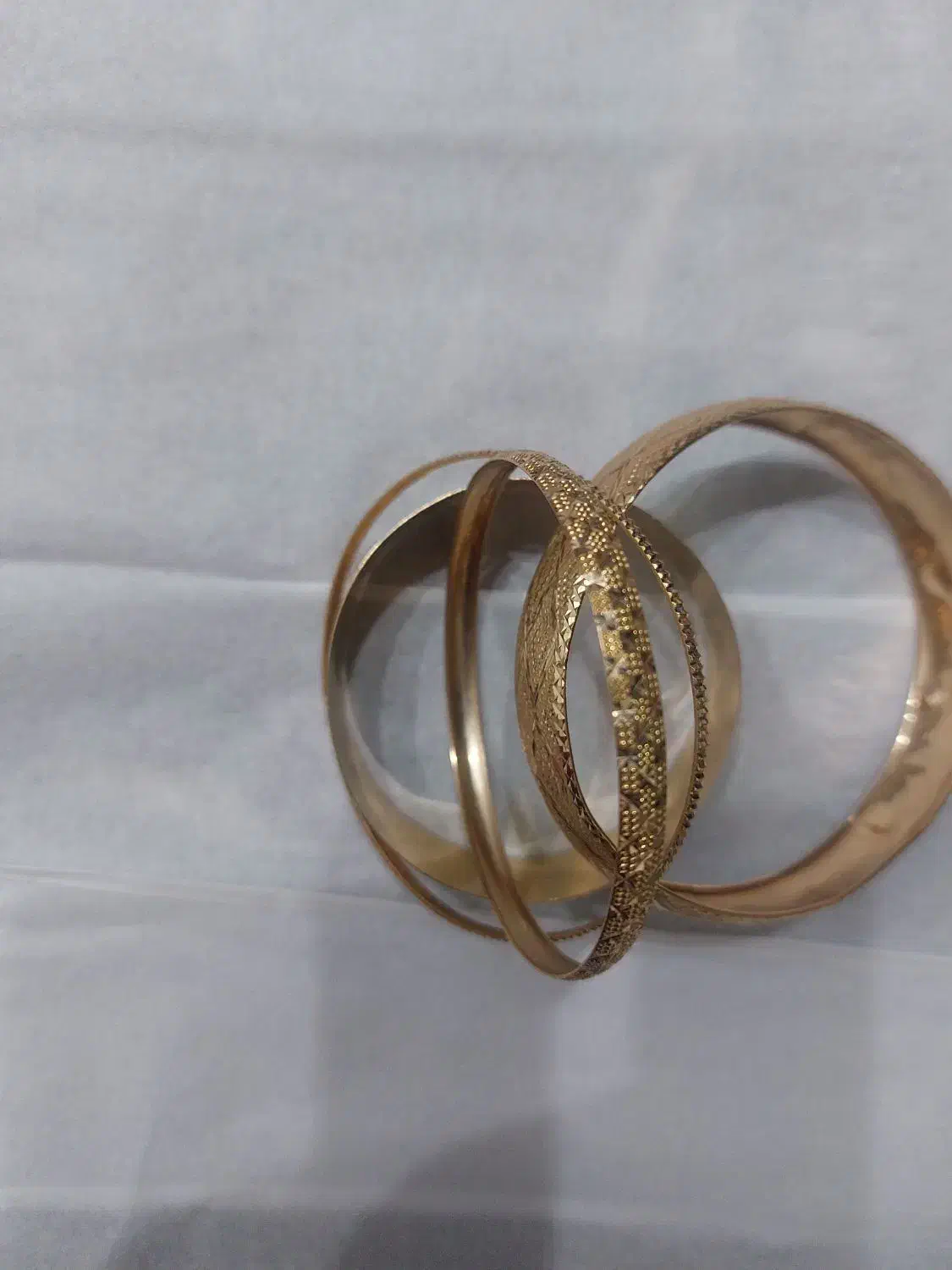 ۴عدد النگو ۱۸ عیار|جواهرات|دورود, |دیوار