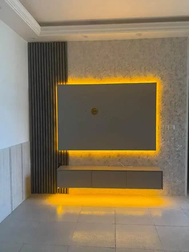 دکوراسیون آر جی چوب کابینت کمد دیواری تی وی وال ..|خدمات پیشه و مهارت|اندیمشک, |دیوار