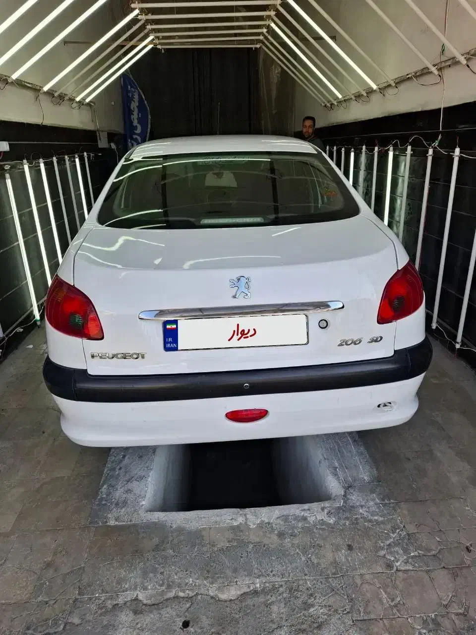 پژو۲۰۶ tu5 مدل۹۰ sd|خودرو سواری و وانت|رباط‌کریم, نصیرشهر|دیوار