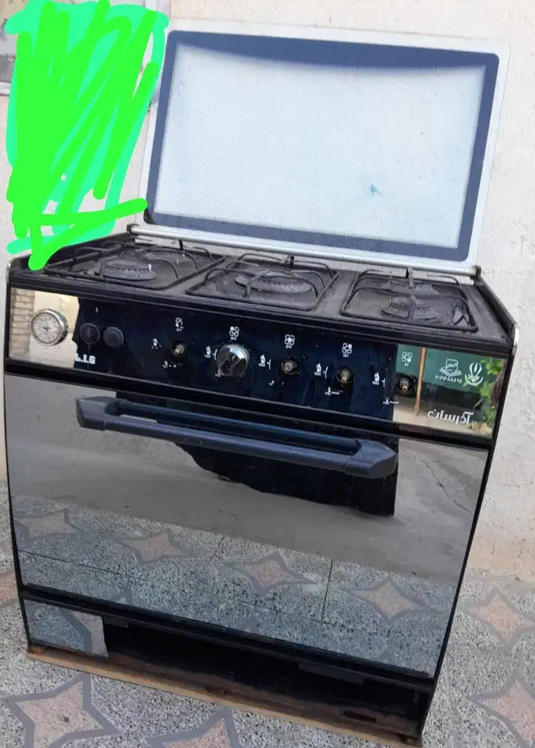 فروش اجاق گاز طرح فر|اجاق گاز و لوازم برقی پخت‌وپز|گتوند, |دیوار