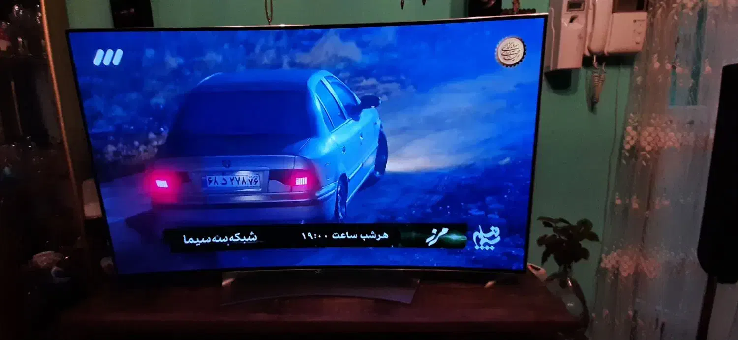 تلویزیون الجی منحنی|تلویزیون و پروژکتور|تهران, گلستان (شهرک راه آهن)|دیوار