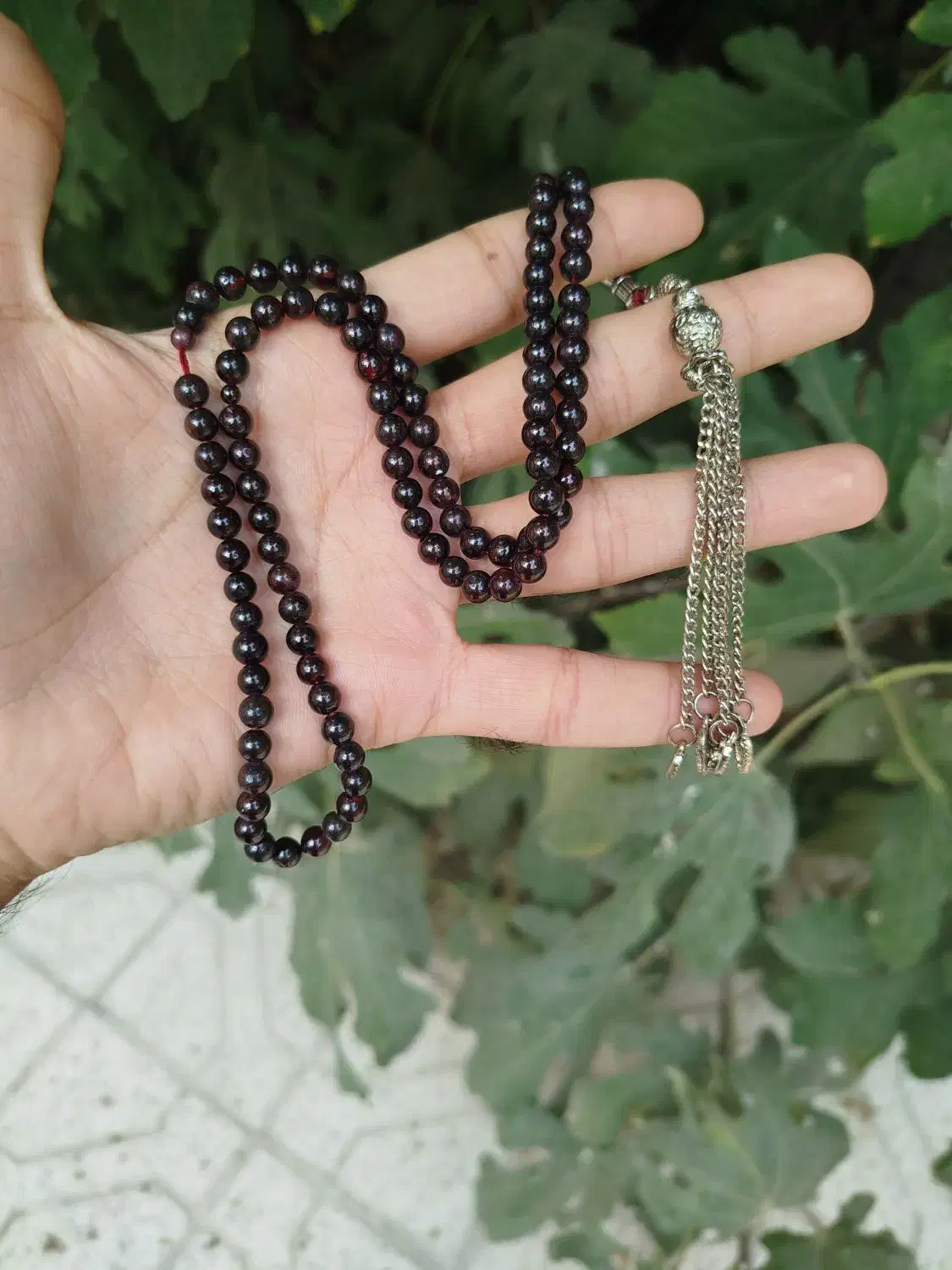 تسبیح یاقوت امیتیست فیروزه دلرباحدید برنجی چشم ببر|جواهرات|مشهد, آیت الله کاشانی|دیوار