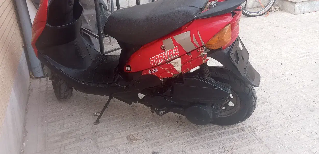 اسکوترپیشرو 100|موتورسیکلت|الوند, |دیوار