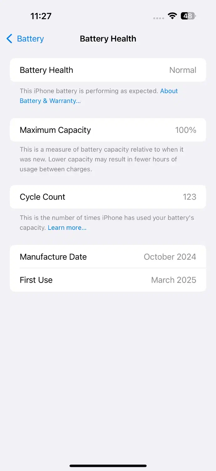 آیفون 16 پرومکس باتری 100 iPhone 16 Pro Max|موبایل|قم, زنبیل آباد|دیوار