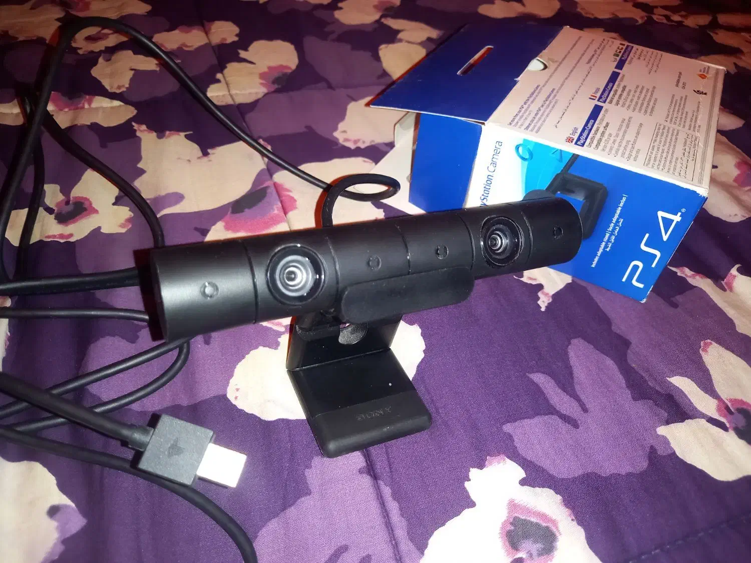 دوربین PS4 در حد نو|کنسول، بازی ویدئویی و آنلاین|رشت, ساغری سازان|دیوار