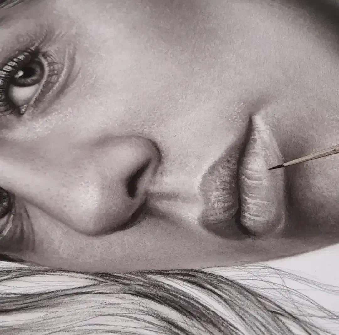 تابلو نقاشی سیاه قلم کار دست فقط ۷۰۰|تابلو، نقاشی، عکس|تهران, والفجر (افسریه)|دیوار