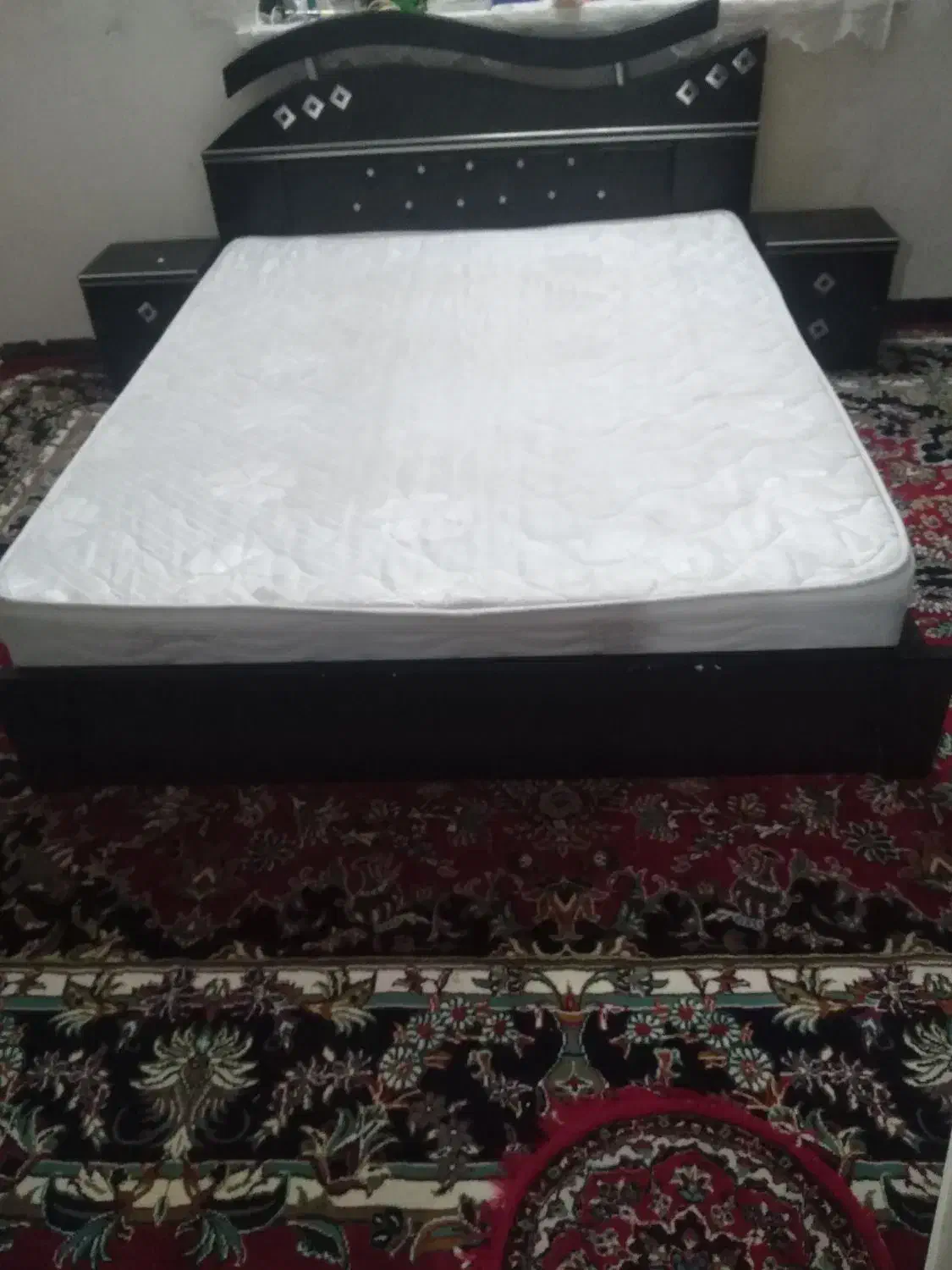سرویس خواب دو نفره کامل|تخت و سرویس خواب|شاهرود, |دیوار