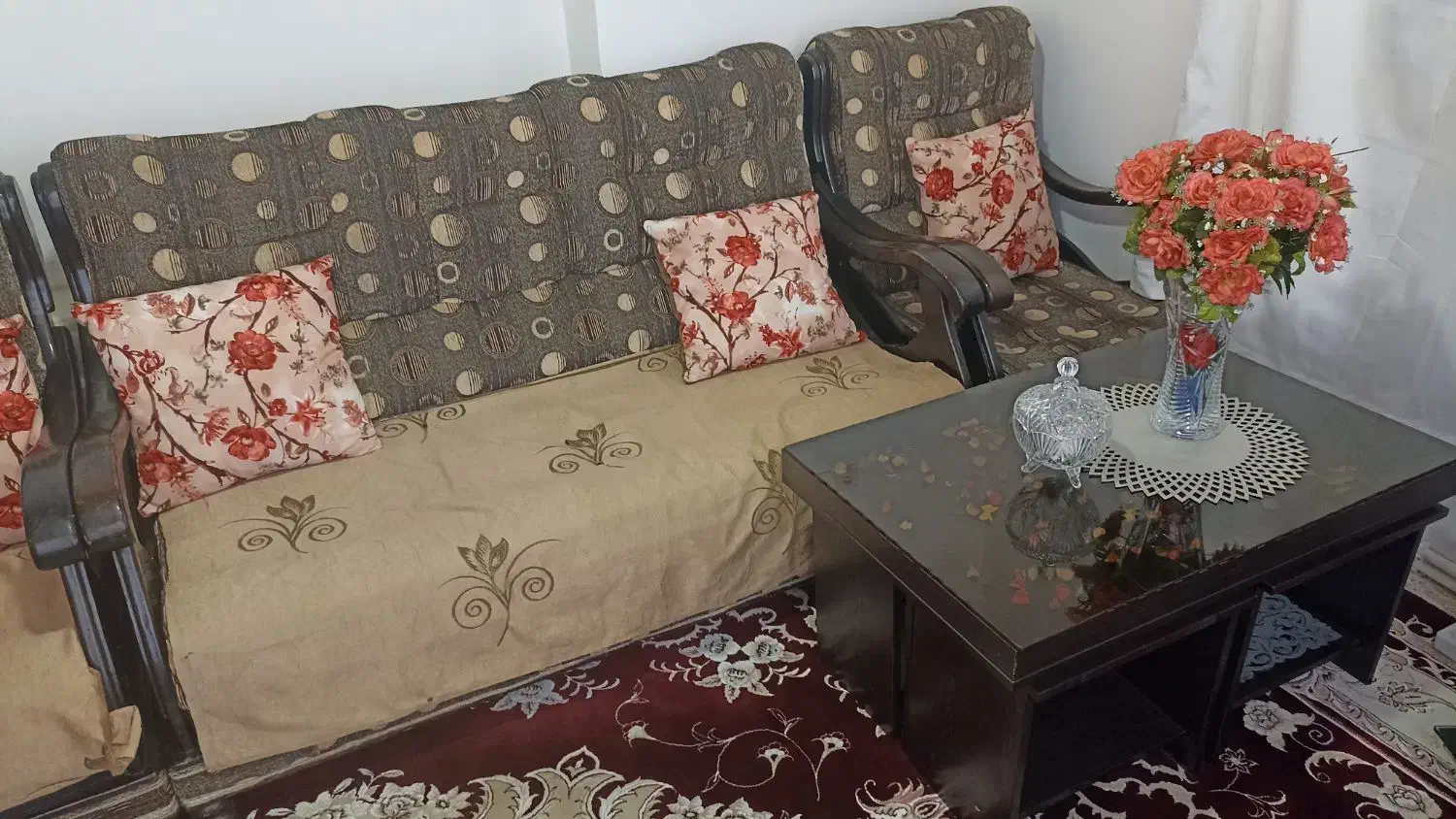 مبل هفت نفره|مبلمان خانگی و میز عسلی|قروه, |دیوار