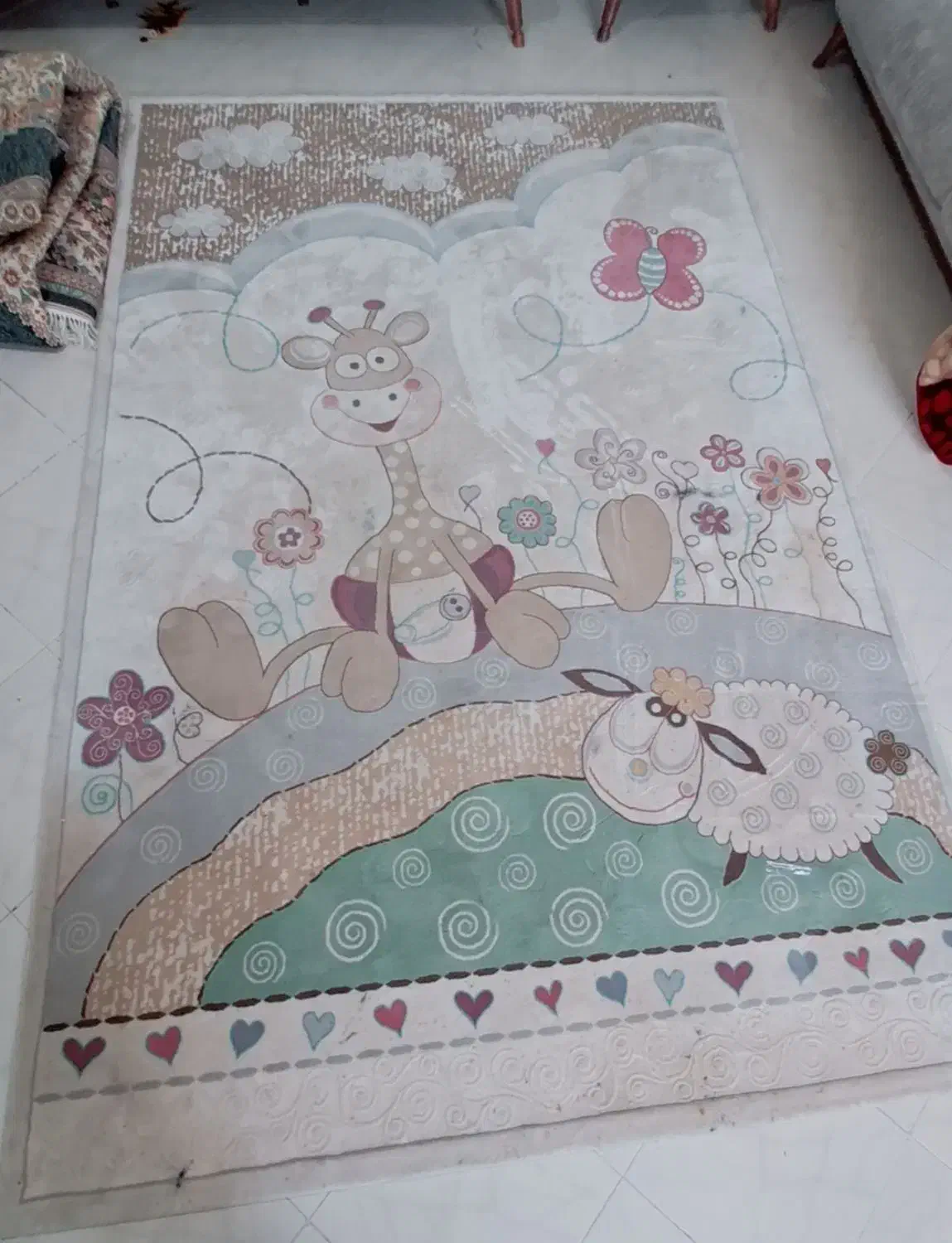 گلیم فرش بچه گانه|گلیم، جاجیم، گبه|بندرعباس, |دیوار