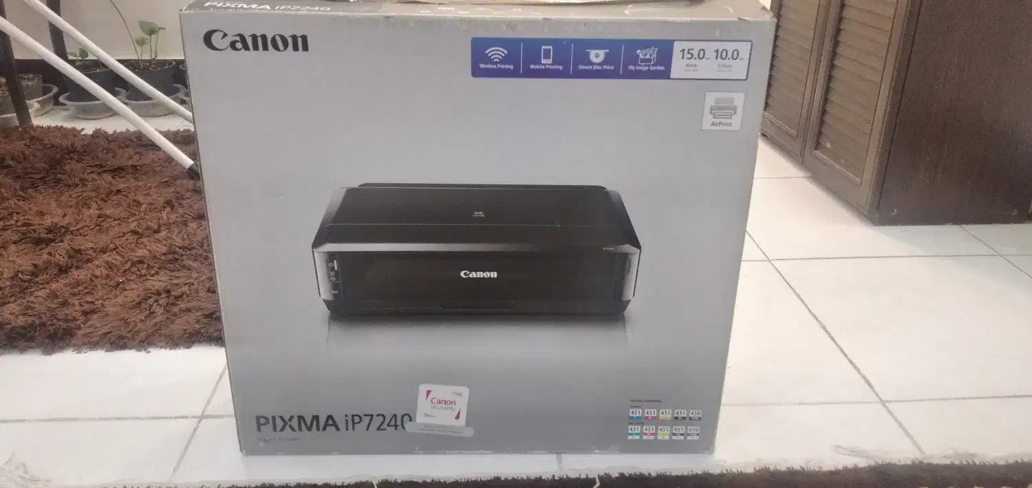 پرینتر رنگی Canon PIXMA iP7240 سالم و تمیز|پرینتر، اسکنر، کپی، فکس|قم, سالاریه|دیوار