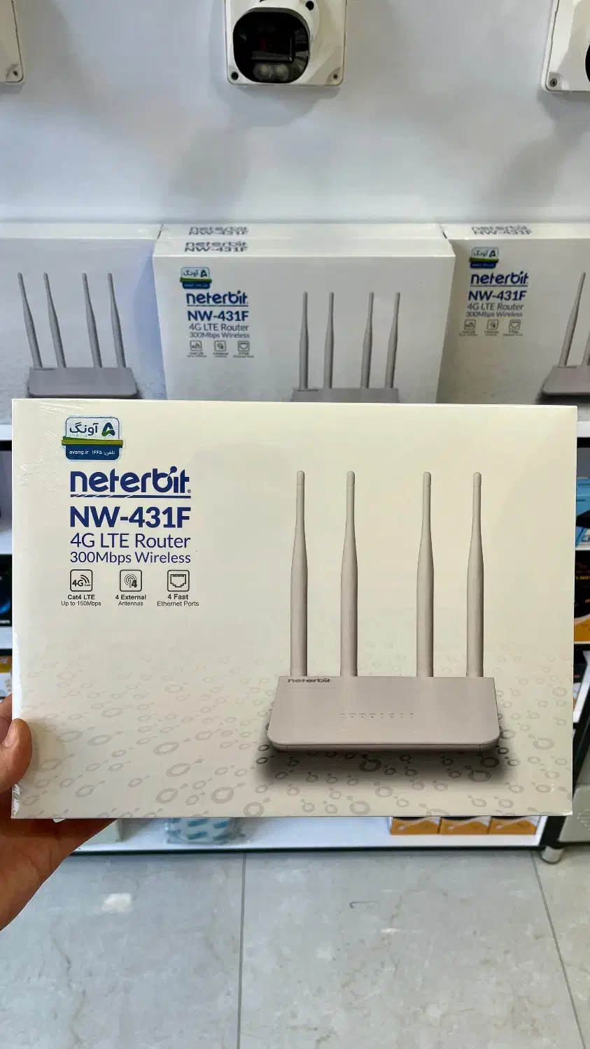 مودم سیمکارتی آنلاک نتربیت با ۳۶ ماه گارنتی آونگ|مودم و تجهیزات شبکه|ساری, |دیوار