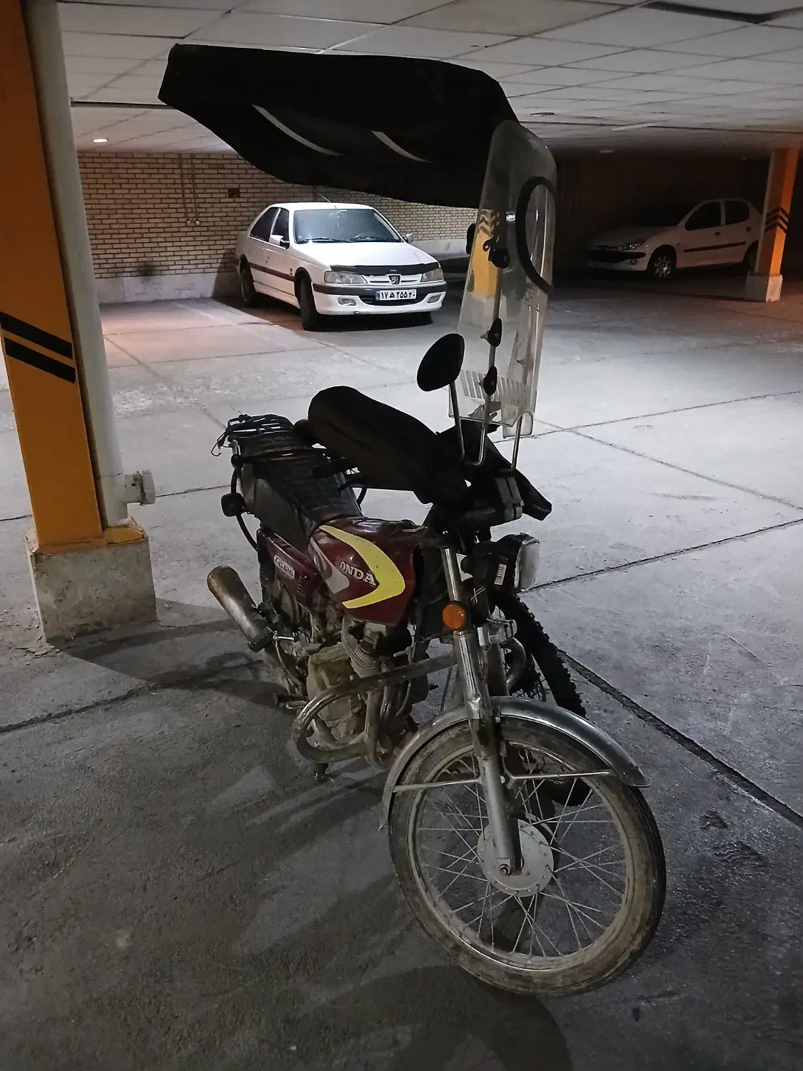 موتور ۱۲۵ مزایده ای|موتورسیکلت|پردیس, فاز ۳|دیوار