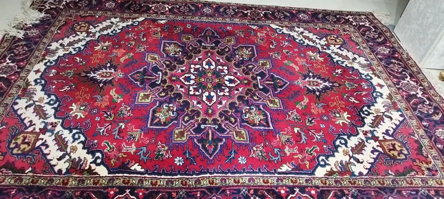 یک جفت فرش هریس دو در سه عبدالعظیم|فرش|بناب, |دیوار