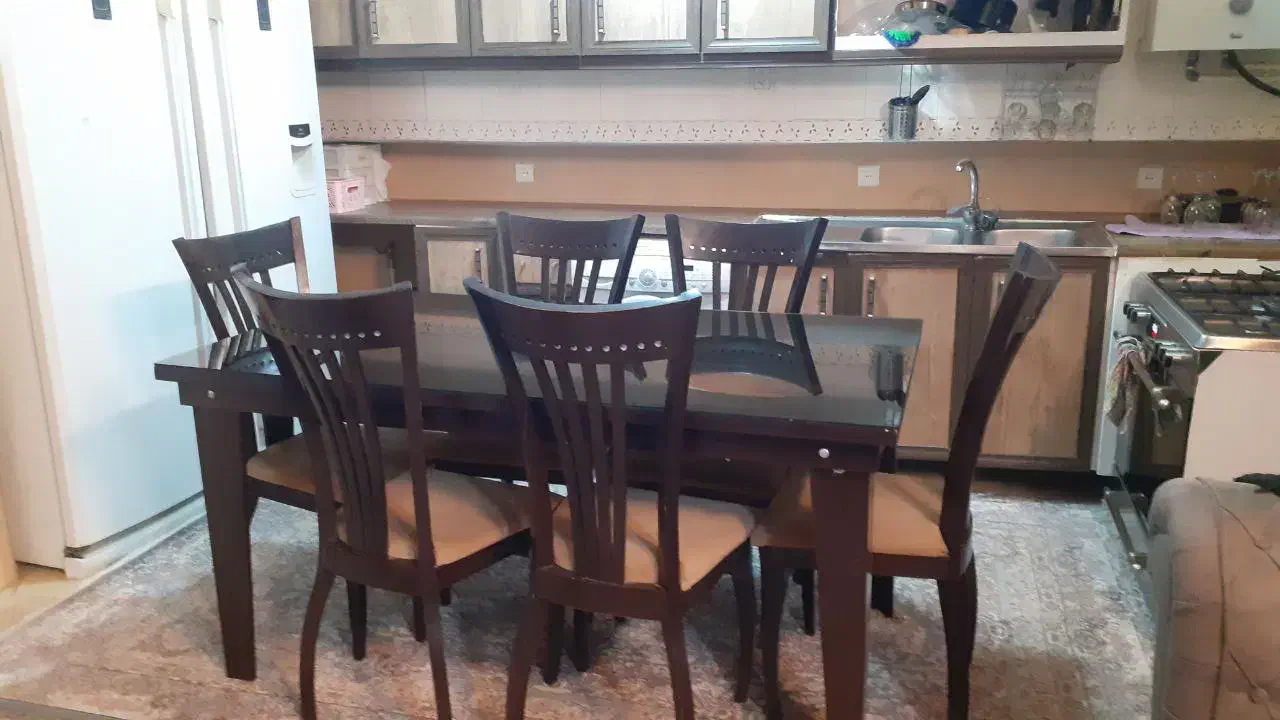 میز ناهار خوری|میز و صندلی غذاخوری|محلات, |دیوار